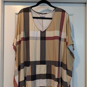 Perfect Fall Plaid LuLaRoe Shelby NWOT